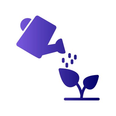 Bahçıvanlık simgesi, vektör illüstrasyonu