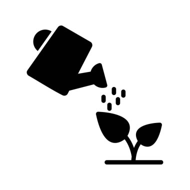 Bahçıvanlık simgesi, vektör illüstrasyonu