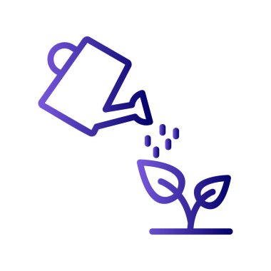 Bahçıvanlık simgesi, vektör illüstrasyonu