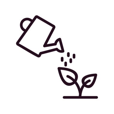 Bahçıvanlık simgesi, vektör illüstrasyonu