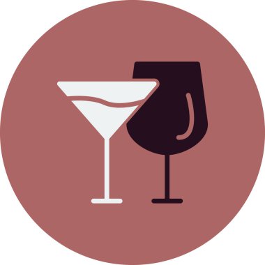 gözlük ikonu vektör illüstrasyonu