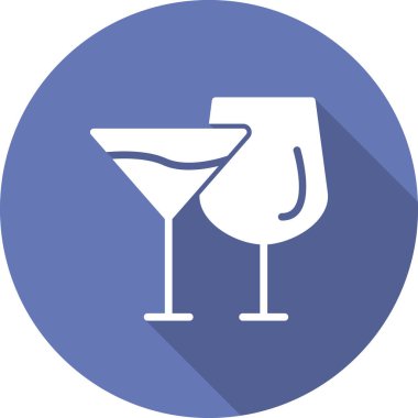 gözlük ikonu vektör illüstrasyonu