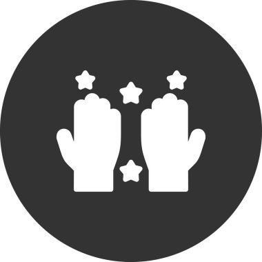 Modern Temiz Eller simgesinin vektör illüstrasyonu