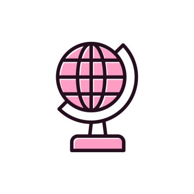 Küresel modern vektör simgesi