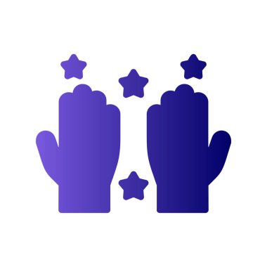 Modern Temiz Eller simgesinin vektör illüstrasyonu