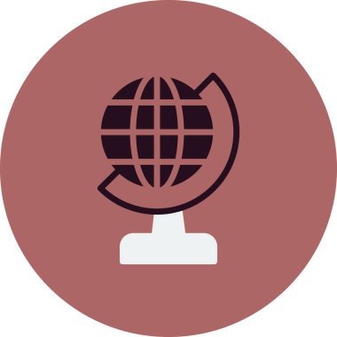Küresel modern vektör simgesi