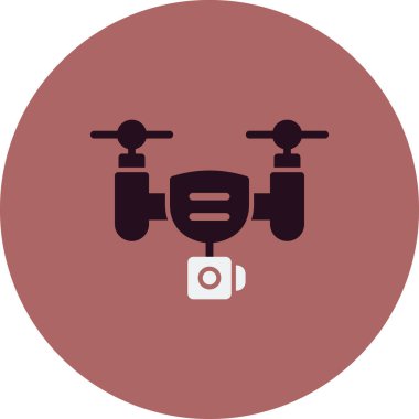 İHA. Web simgesi basit illüstrasyon