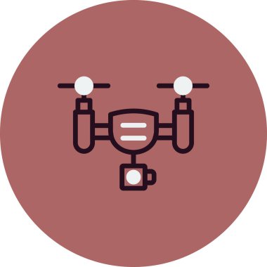 İHA. Web simgesi basit illüstrasyon