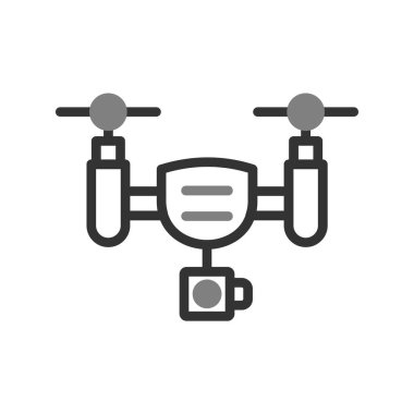 İHA. Web simgesi basit illüstrasyon