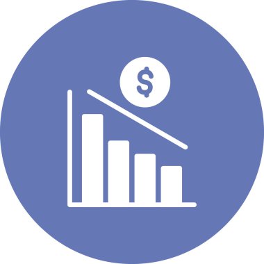 para büyüme kavramı basit simge, vektör illüstrasyonu