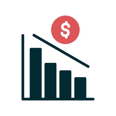para büyüme kavramı basit simge, vektör illüstrasyonu