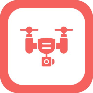 İHA. Web simgesi basit illüstrasyon