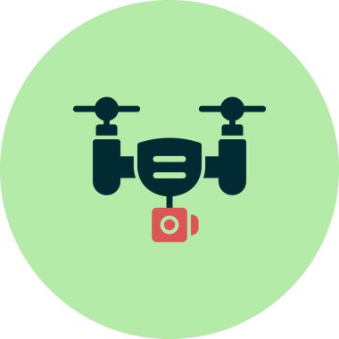 İHA. Web simgesi basit illüstrasyon