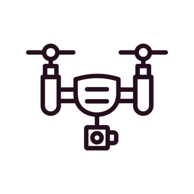 İHA. Web simgesi basit illüstrasyon