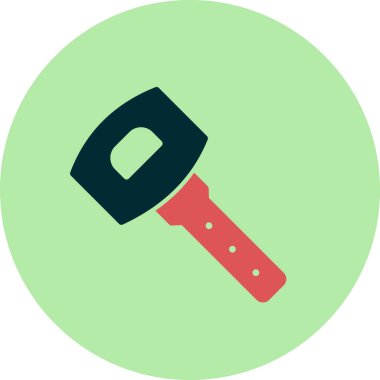 Anahtar simgesi vektör illüstrasyonu