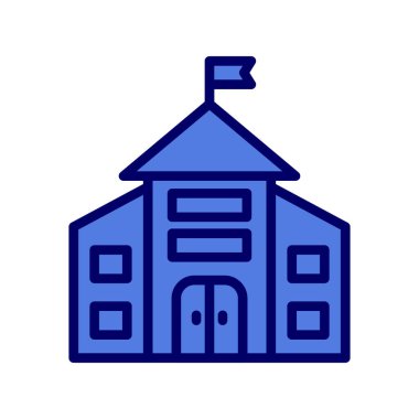 vektör ince çizgi simgesi oluşturuluyor