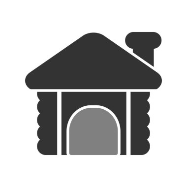 Ev simgesinin vektör illüstrasyonu