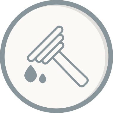 eşsiz fırça vektör simgesi