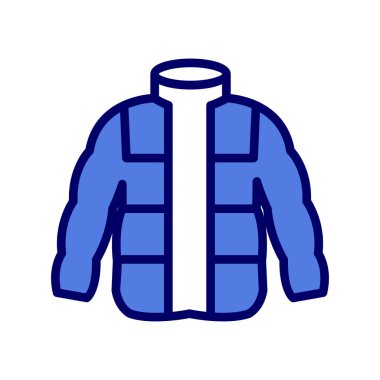 Ceket simge vektör çizim