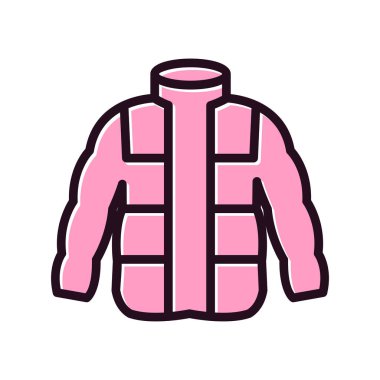 Ceket simge vektör çizim