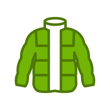 Ceket simge vektör çizim