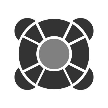 Cankurtaran simgesi vektör çizimi