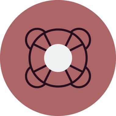 Cankurtaran simgesi vektör çizimi