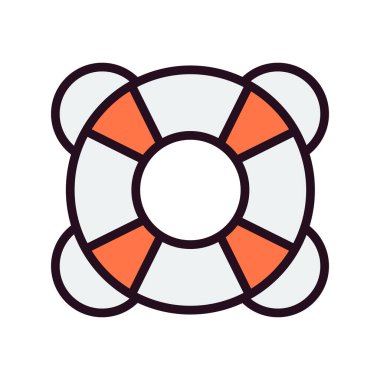 Cankurtaran simgesi vektör çizimi