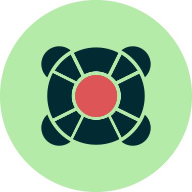 Cankurtaran simgesi vektör çizimi