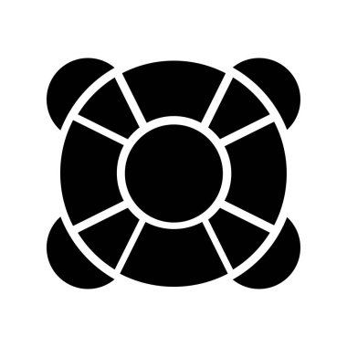 Cankurtaran simgesi vektör çizimi