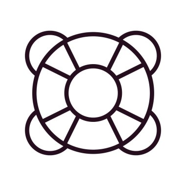 Cankurtaran simgesi vektör çizimi