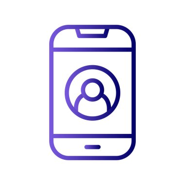 Çevrimiçi Danışmanlık simgesi, vektör illüstrasyonu