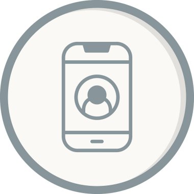 Çevrimiçi Danışmanlık simgesi, vektör illüstrasyonu