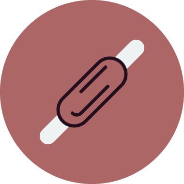 Oklava simge vektör çizim