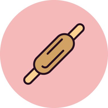 Oklava simge vektör çizim