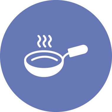 kızartma pan simgesi vektör illüstrasyon tasarımı 