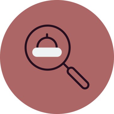 seo modern simge aramasının vektör illüstrasyonu