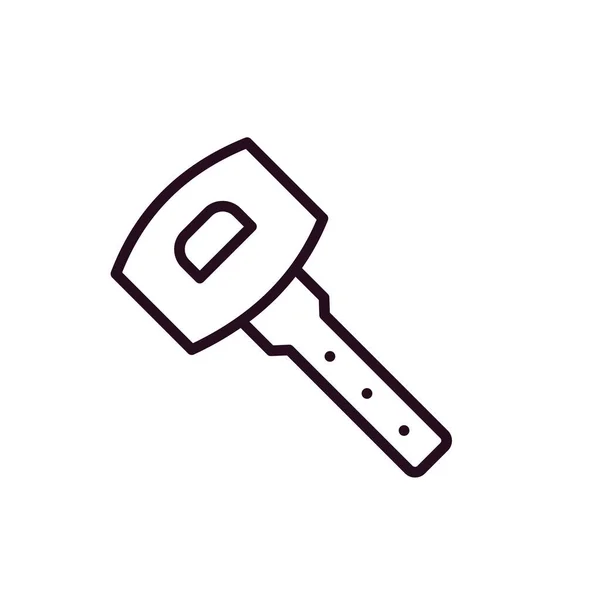 Key Icon Vector Illustration — Stock Vector