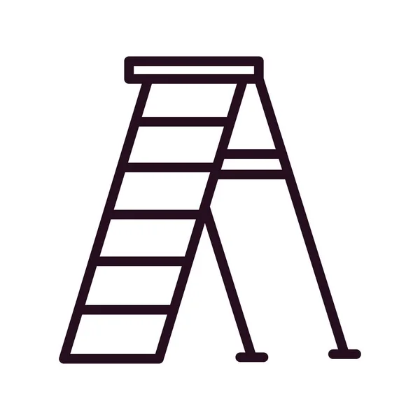 Ladder Icon Flat Design Vector — Image vectorielle