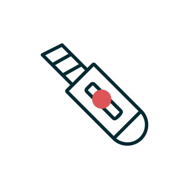 Kağıt kesicinin vektör illüstrasyonu