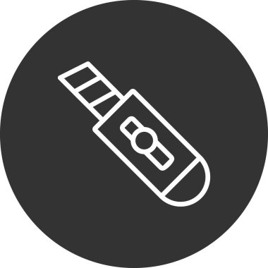 Kağıt kesicinin vektör illüstrasyonu