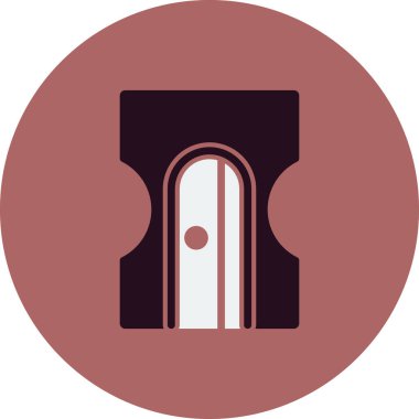 kalemtıraş simge vektör çizim