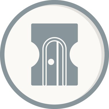 kalemtıraş simge vektör çizim