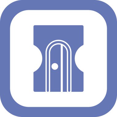 kalemtıraş simge vektör çizim