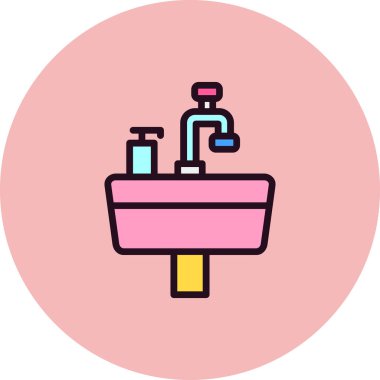 basit simge batır. vektör illüstrasyonu