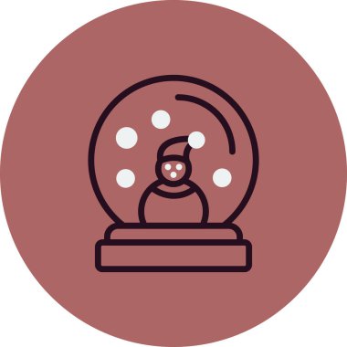 Küresel modern vektör simgesi