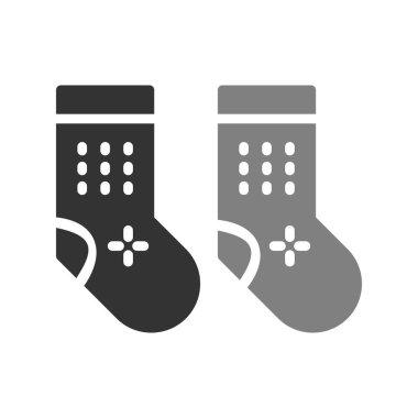 Çorap ikonu tasarımı. vektör illüstrasyonu.