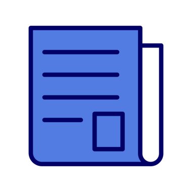 Kişisel ve ticari kullanım için haber illüstrasyon simgesi