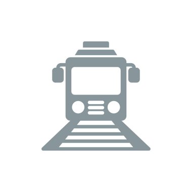 tren simgesi vektör illüstrasyonu