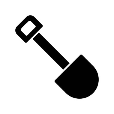 Kürek vektörü ince çizgi simgesi 